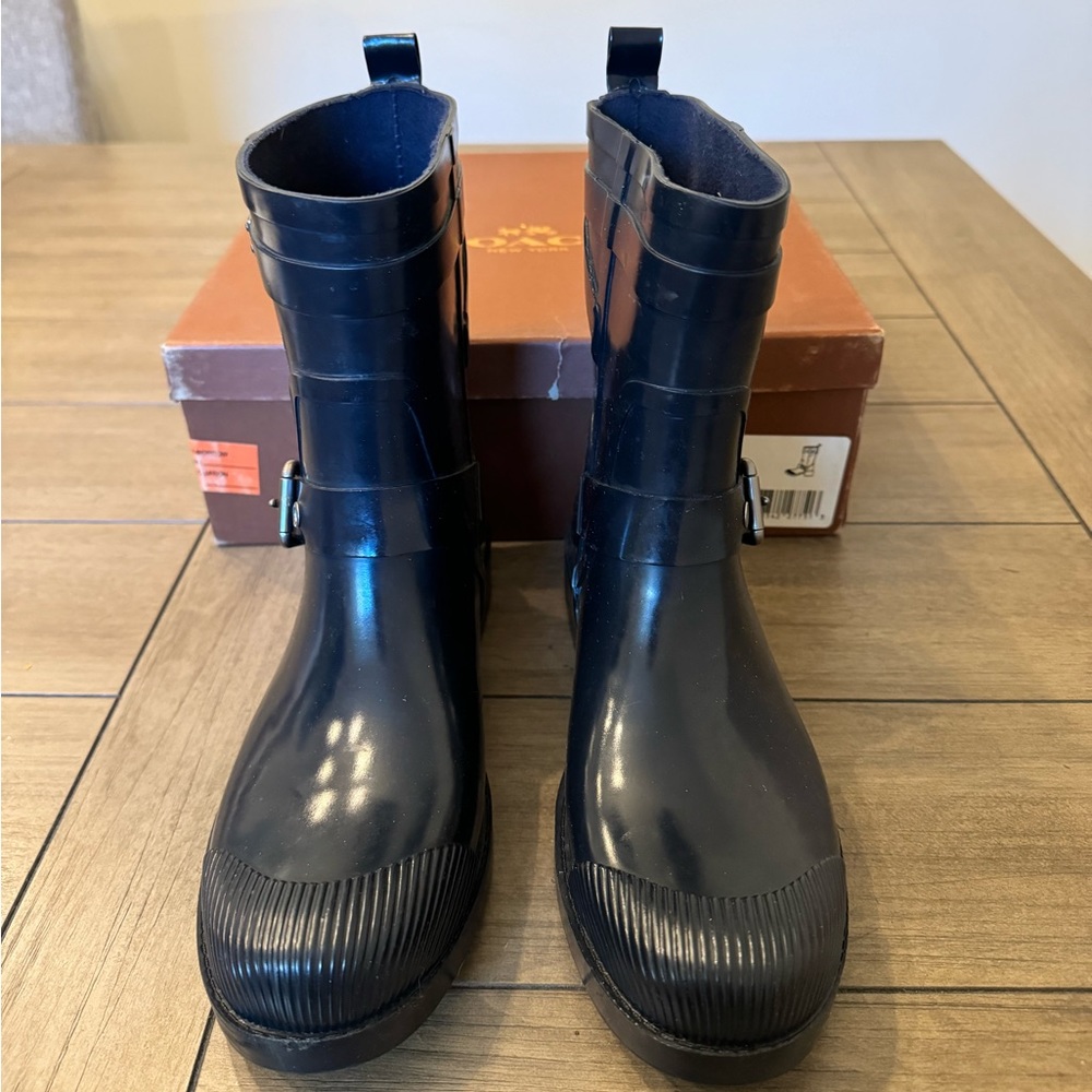 Coach Lester Rain Boots - Picture 2 of 5